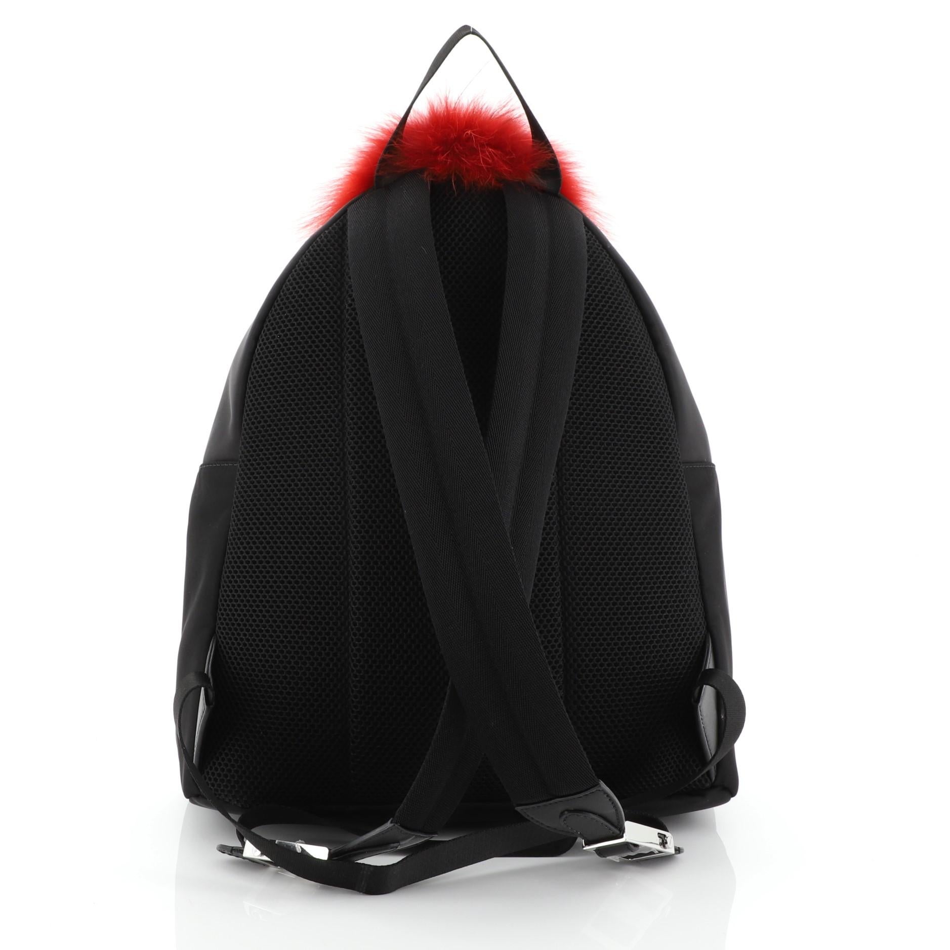 fendi backpack fur