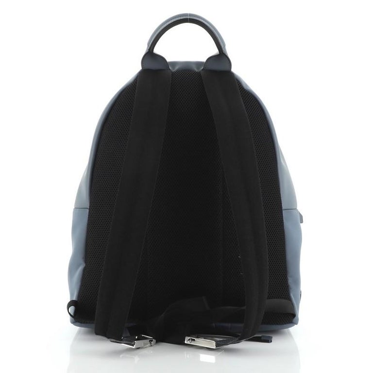 Fendi Monster Backpack Nylon with Leather Large at 1stDibs