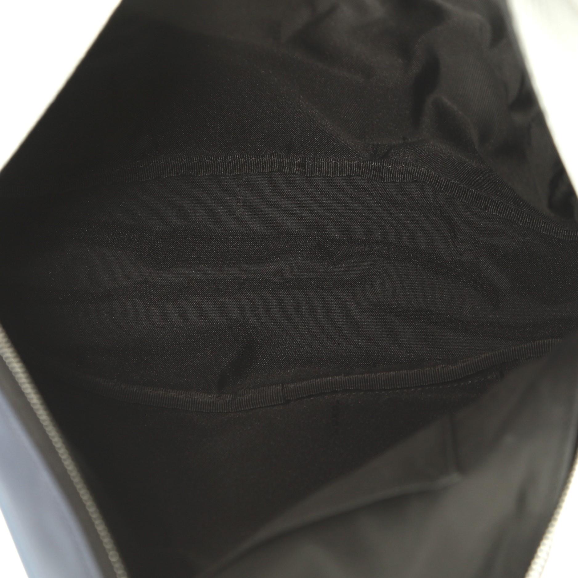 Women's Fendi Monster Backpack Nylon with Leather Large