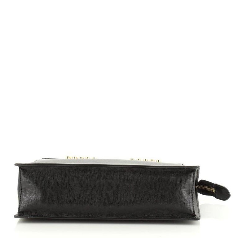 Fendi Monster Crossbody Bag Leather at 1stDibs