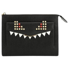 Fendi Monster Crossbody Bag Leather