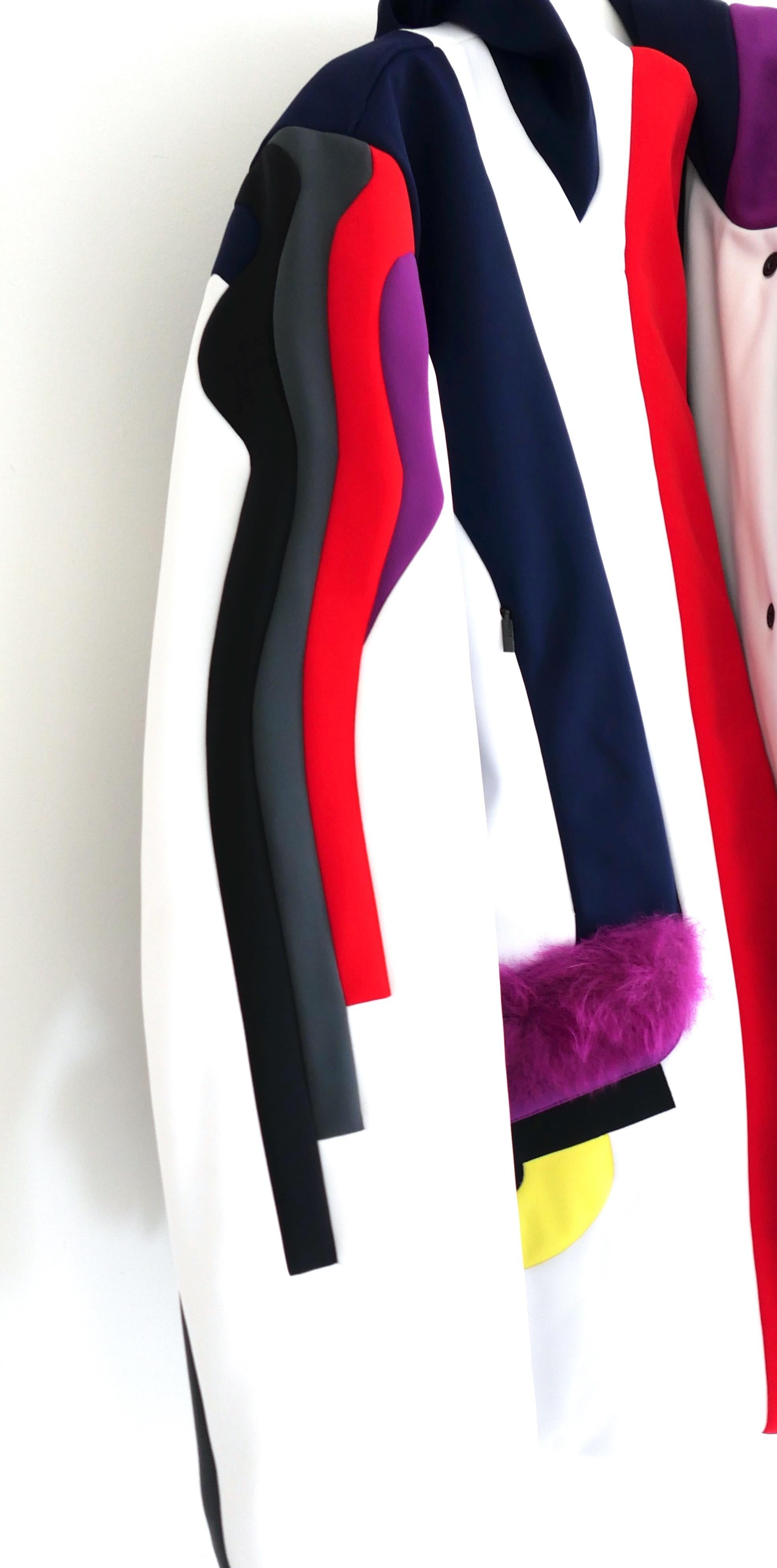Fendi Monster Eye Trim Ski Jacket For Sale 6