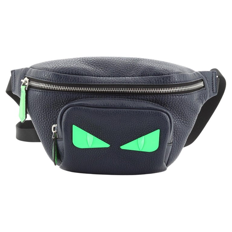 Fendi Monster Eye Waist Bag Leather at 1stDibs