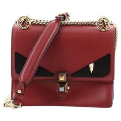Fendi Monster Kan I Bag Leather Small