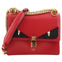 Fendi Monster Kan I Bag Leather Small