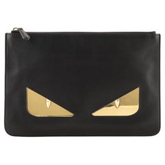 Fendi Monster Pouch Leather Medium