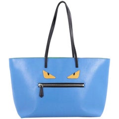 Fendi Monster Roll Tote Leather Medium