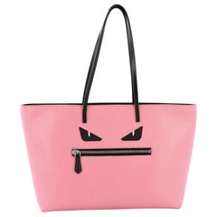 Fendi Monster Roll Tote Leather Medium