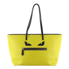 Fendi Monster Roll Tote Leather Medium