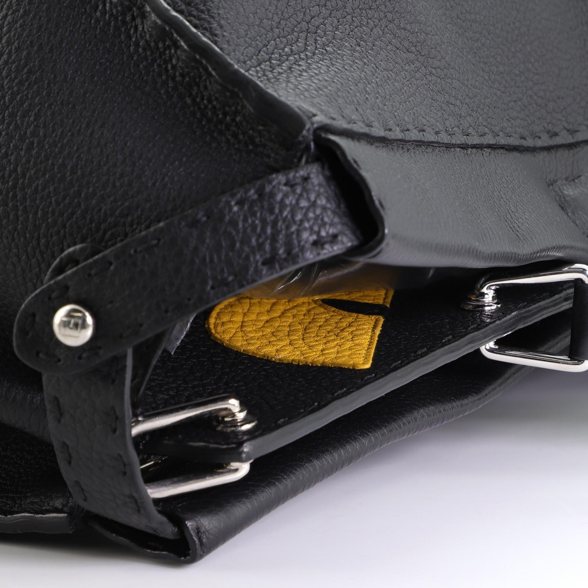 Women's or Men's Fendi Monster Selleria Peekaboo Bag Leather XL