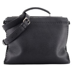 Fendi Monster Selleria Peekaboo Fit Bag Leather Regular