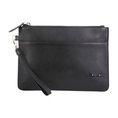 Fendi Monster Slim Pouch Leather Small