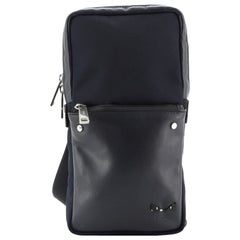 Fendi Monster Sling Bag Nylon and Leather Medium