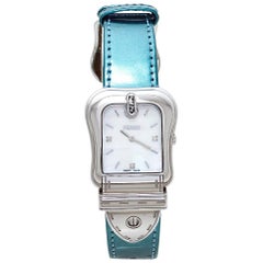 Montre-bracelet Fendi MOP pour femme 33 mm en acier inoxydable et diamants B.Fendi 3800G