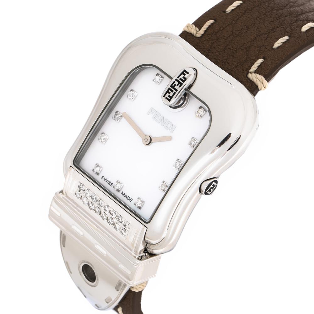 fendi mother of pearl watch