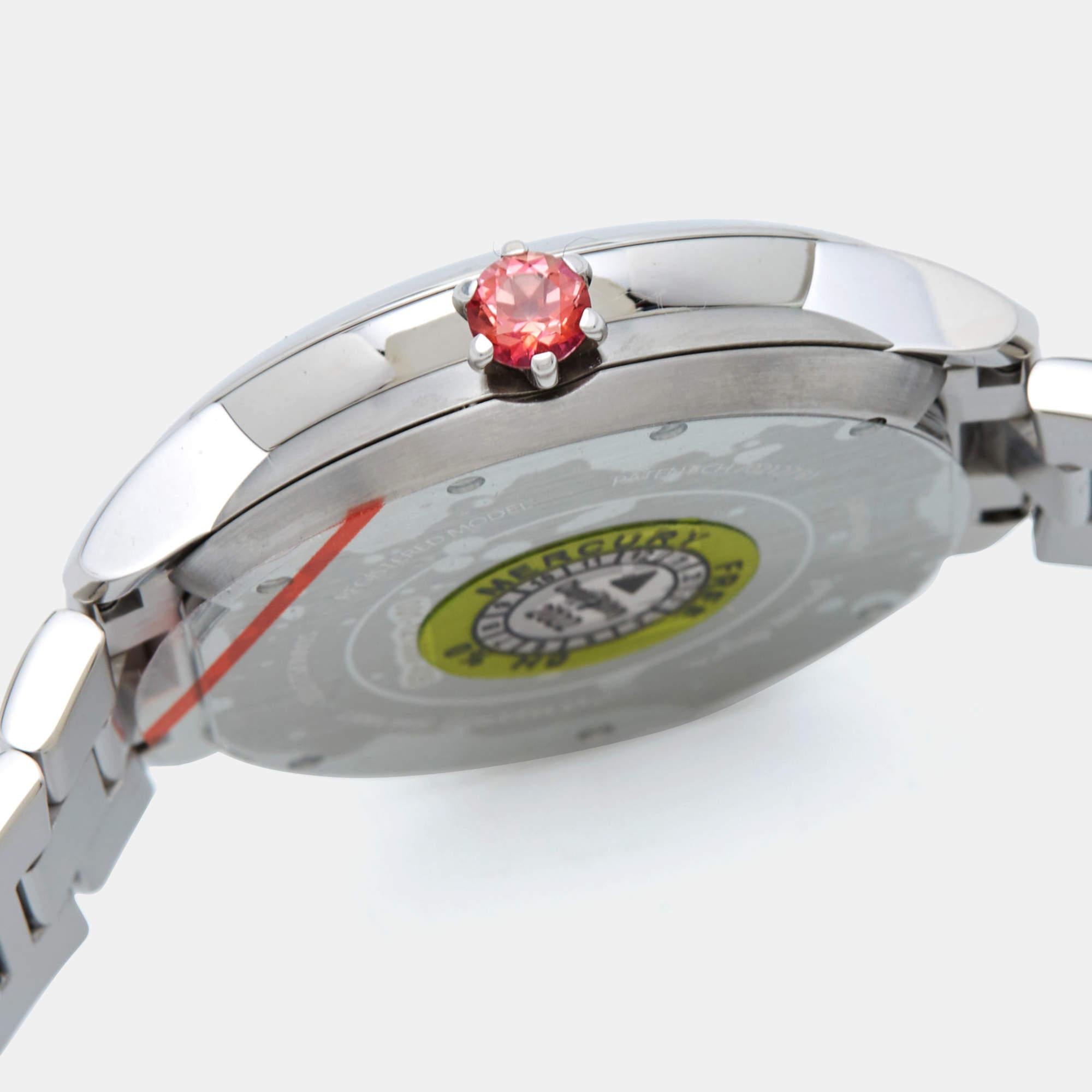 Fendi Mother Of Pearl Stainless Steel IShine 12100M Women's Wristwatch 38 mm 1