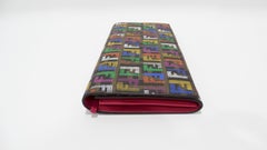 Fendi Multi Colored Zucchino Continental Flap Wallet