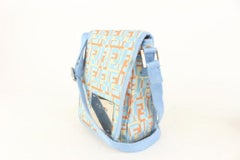Fendi Multicolor Blue Monogram FF Zucca Mini Crossbody 914ff43