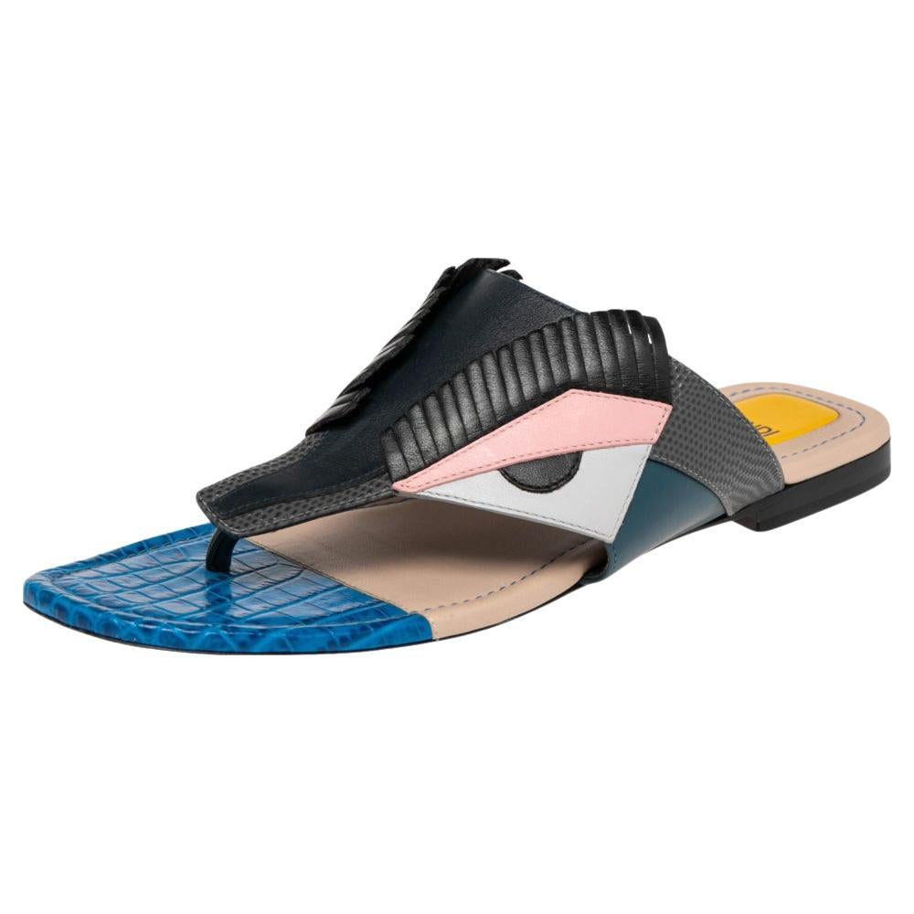 Fendi monster sandals new arrivals