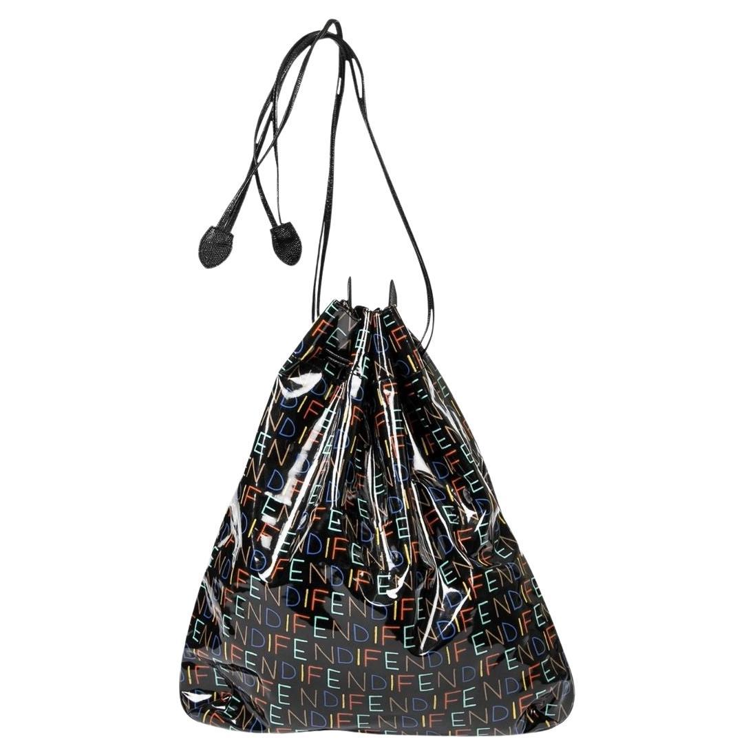 Fendi Multicolor Drawstring Bag For Sale