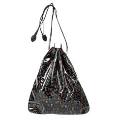 Used Fendi Multicolor Drawstring Bag