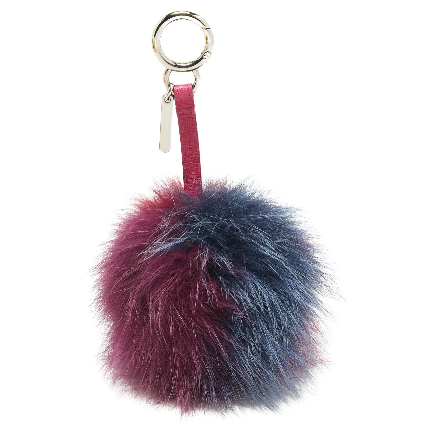 Fendi Fur Charm 8 For Sale on 1stDibs fendi puff ball keychain fendi fur ball