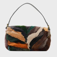 Fendi Multicolor Fur and Python “Baguette” Bag, Circa 2000