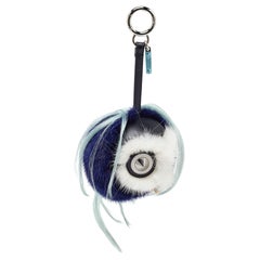 Fendi Multicolor Fur Funky Monster Bug Bag Charm