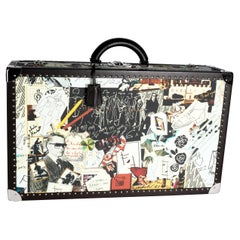 Fendi Multicolor Karl Kollage Travel Trunk