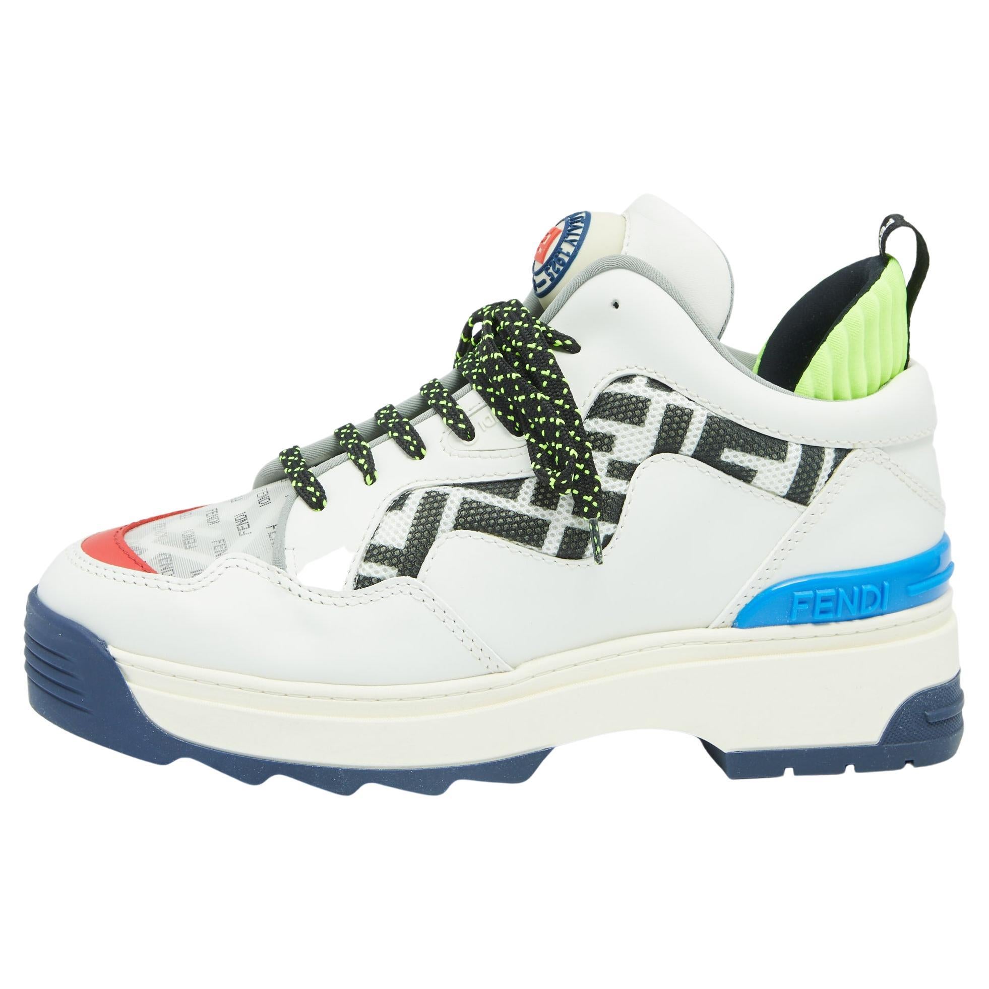 fendi multicolor sneakers