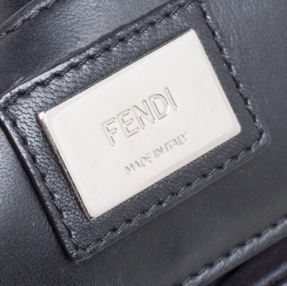 Fendi Multicolor Leather Be Baguette Shoulder Bag 2