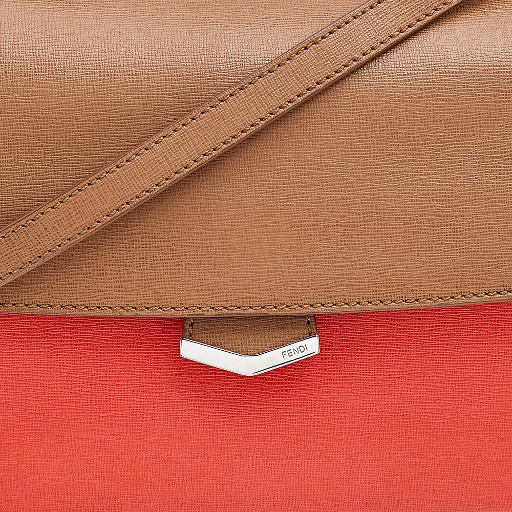 Fendi Multicolor Leather Demi Jour Top Handle Bag 1
