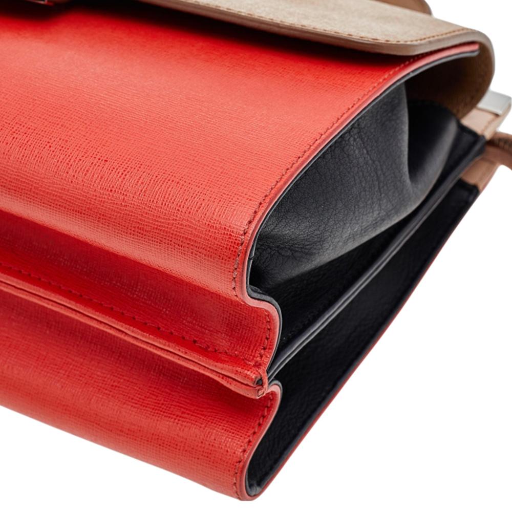 Fendi Multicolor Leather Demi Jour Top Handle Bag 3