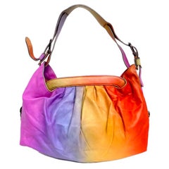 Fendi Multicolor Leather Doctor B Bag