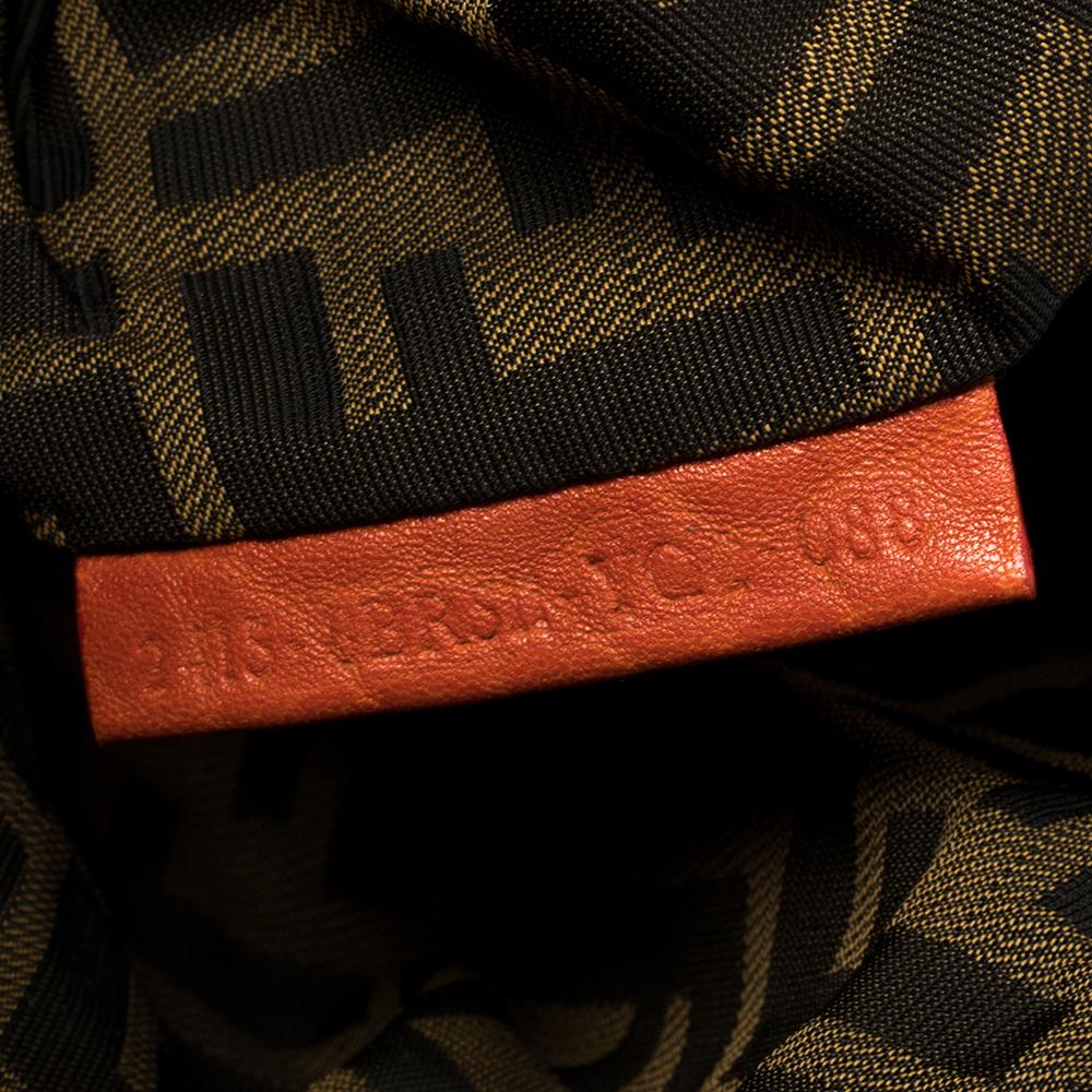 Fendi Multicolor Leather Spy Beaded and Fringe Embellished Bag 5