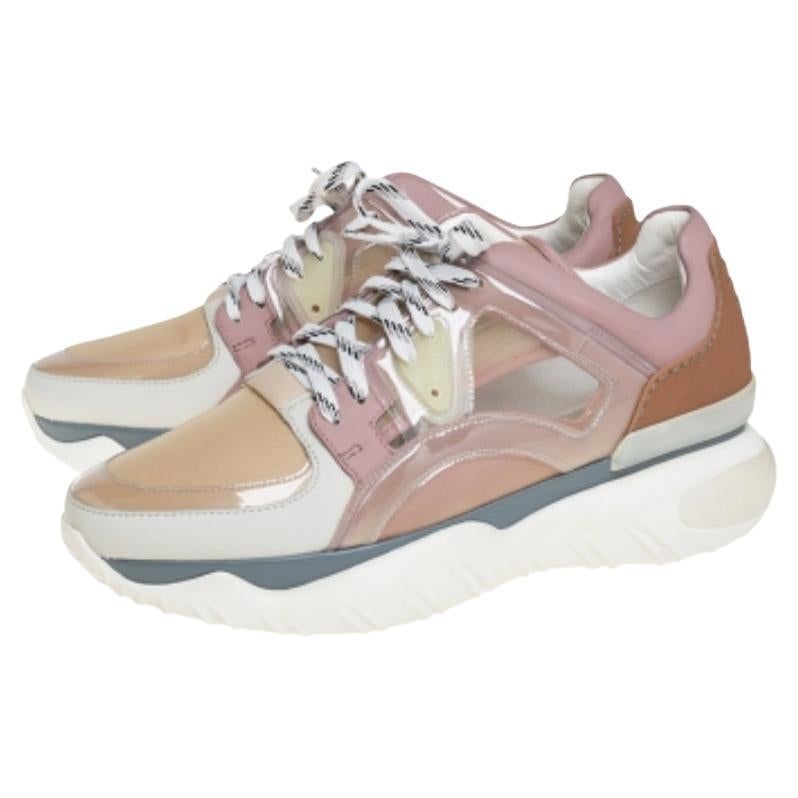 The trend for chunky sneakers shows no signs of slowing down, and the Fendi pair is the perfect way to tap into the trend. Inspired by current trends, they've been made in Italy from leather and mesh then decorated with laces on the vamps and chunky