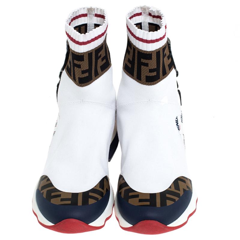 fendi fabric sneakers