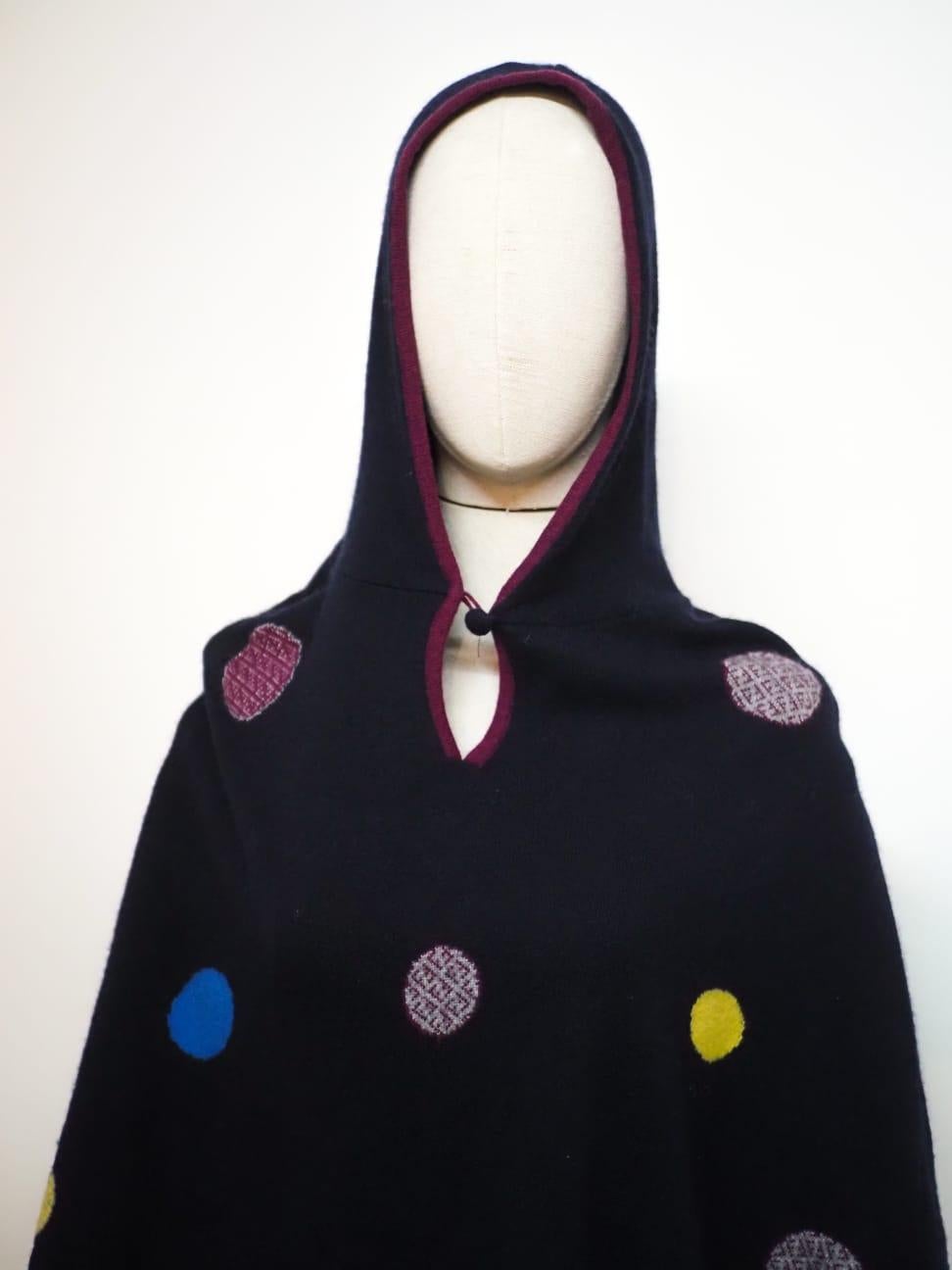 Fendi multicoloured cape For Sale 1