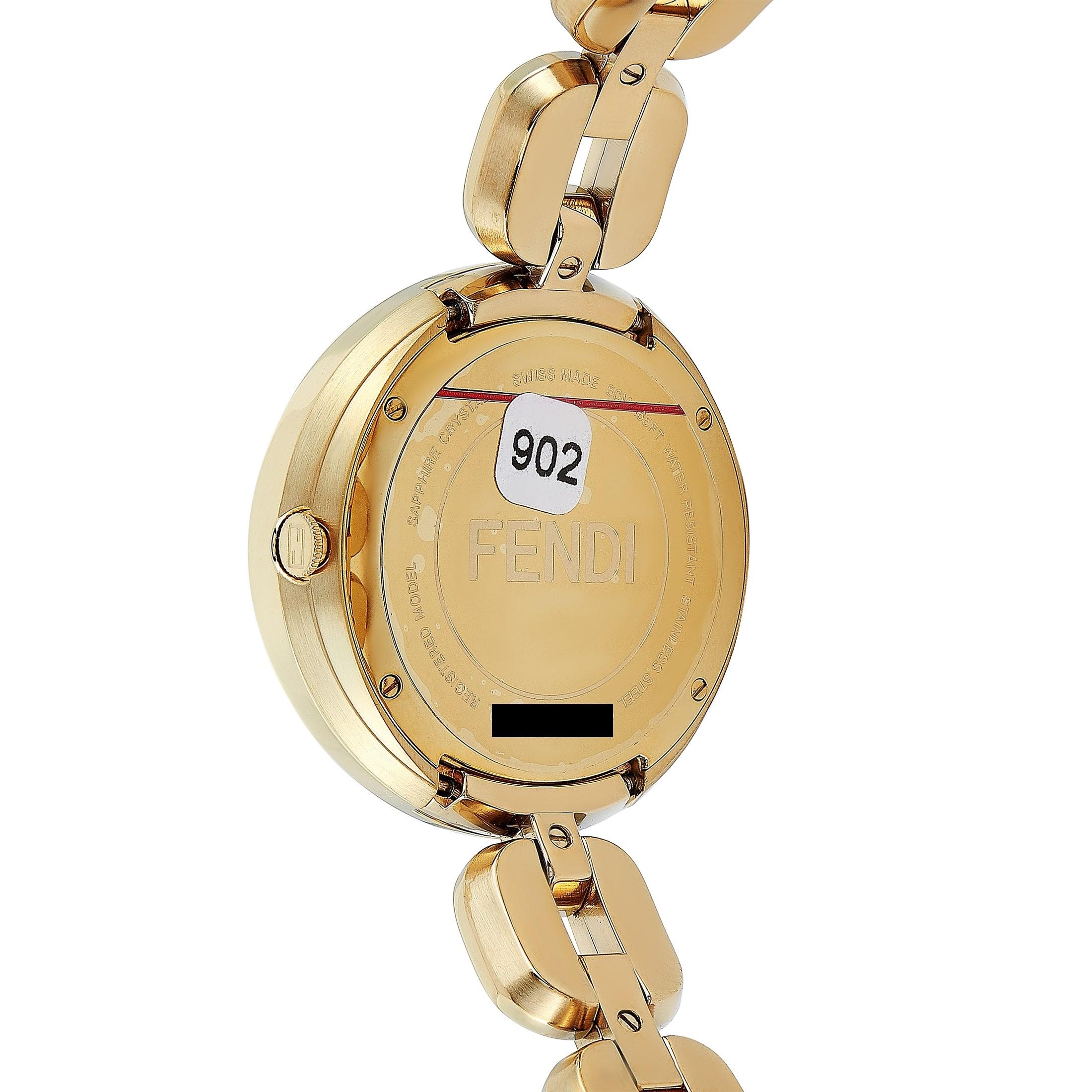 Fendi My Way Perlmutt-Quarzuhr F361434500 Damen