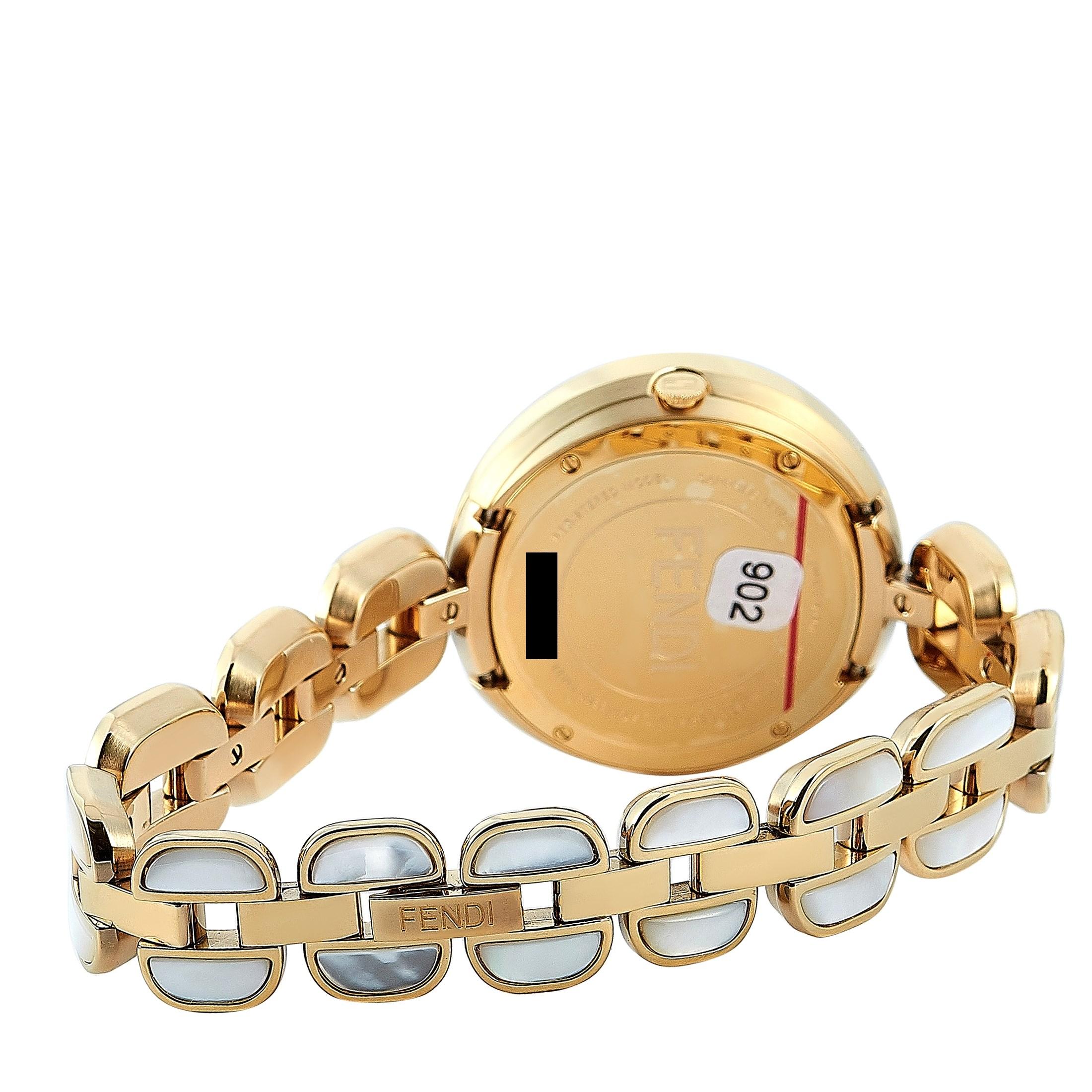 Fendi My Way Perlmutt-Quarzuhr F361434500 1
