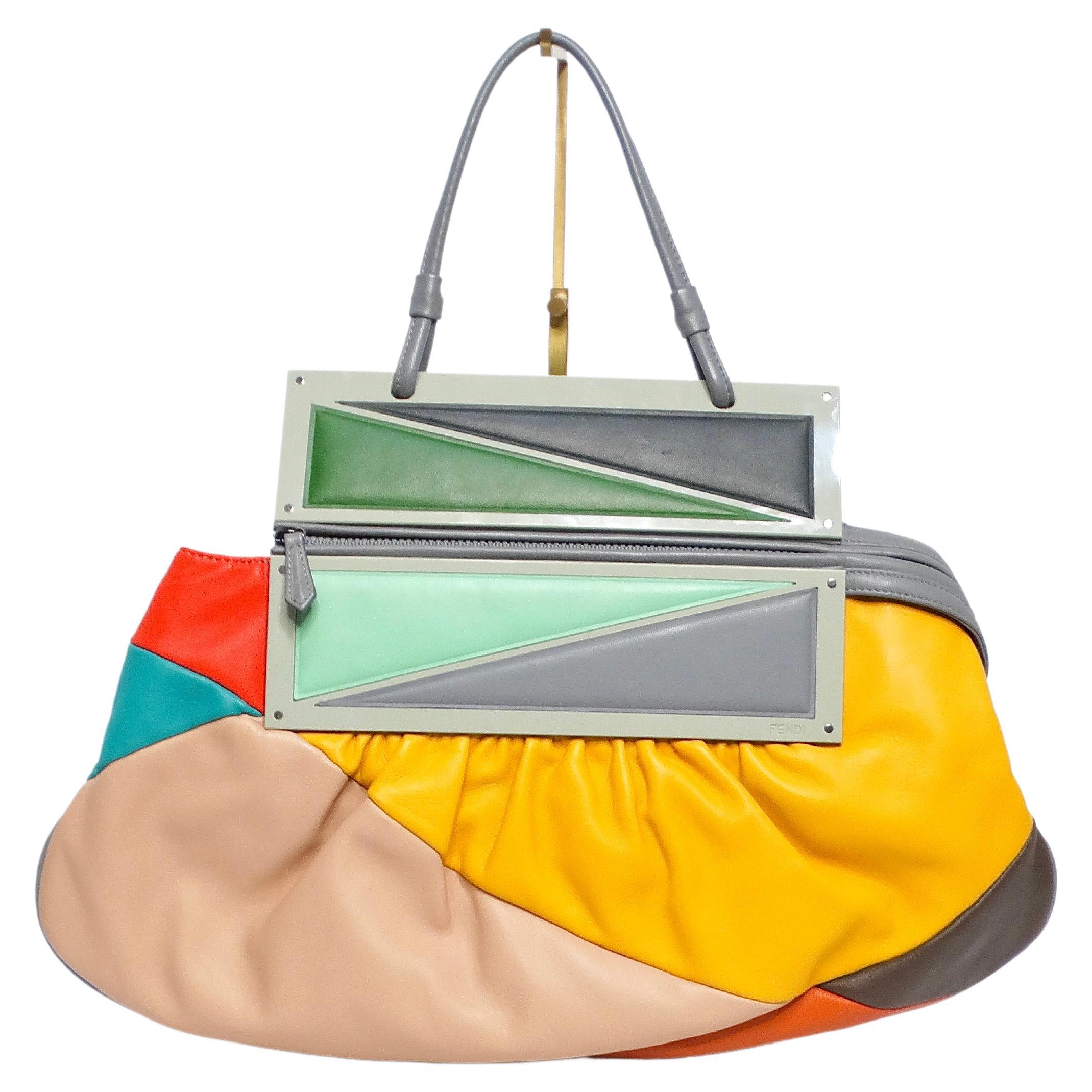Fendi Nappa To You Multicolore Frizione convertibile Circa 2012 in vendita