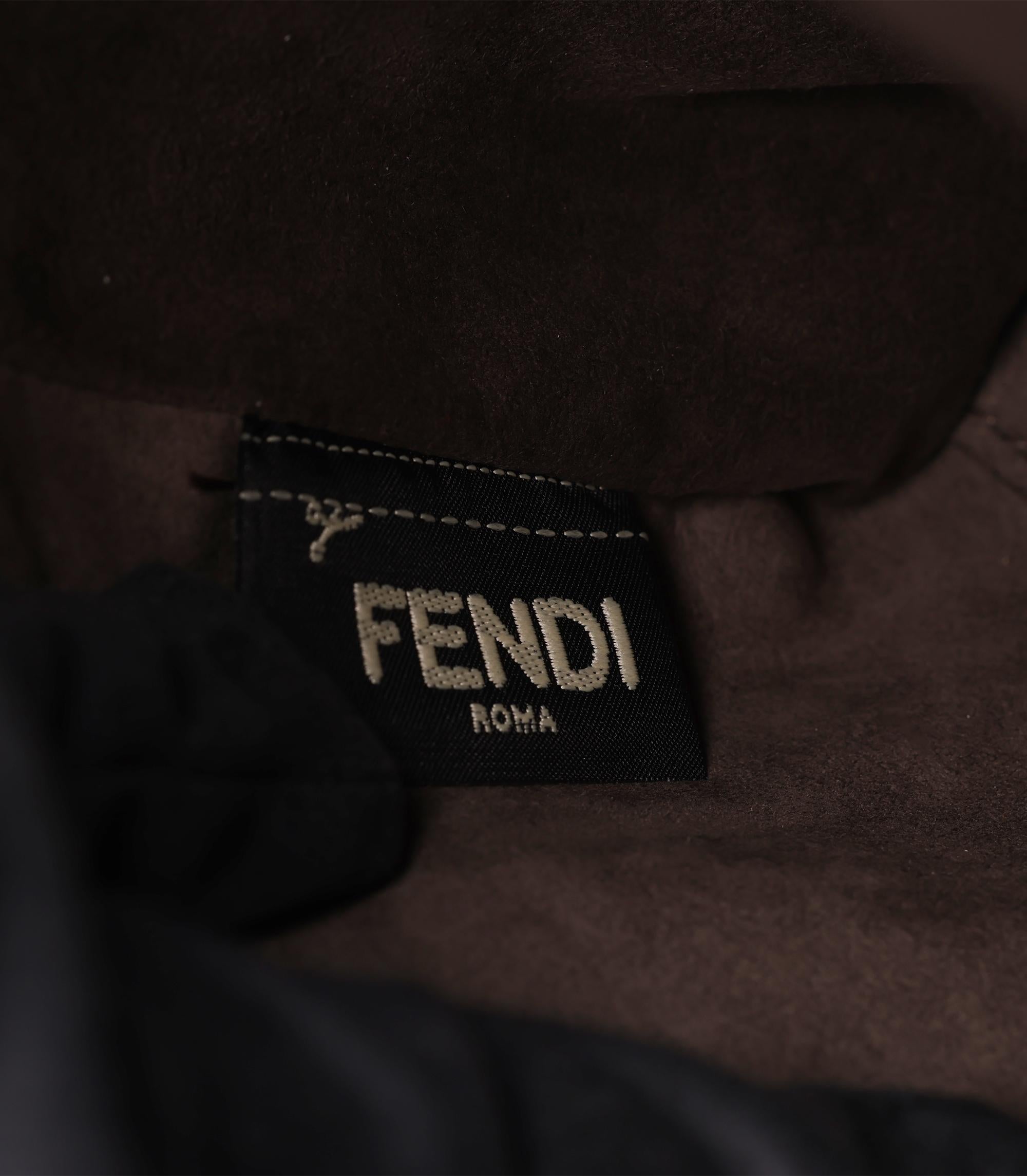 Fendi in pelle di pitone naturale Dotcom in vendita 4