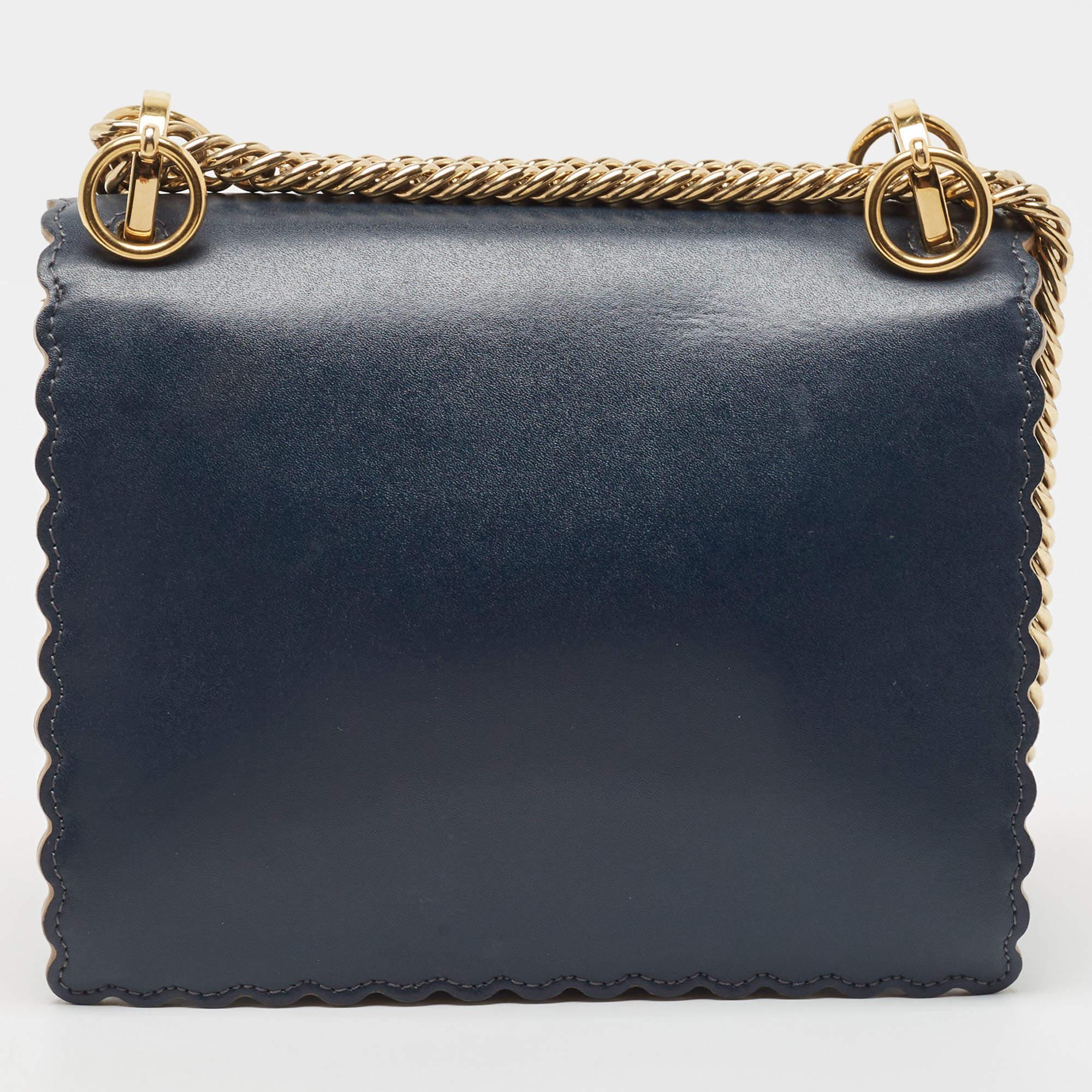 A classic handbag comes with the promise of enduring appeal, boosting your style time and again. This authentic Fendi shoulder bag is one such creation. It’s a fine purchase.

Includes: Info Card