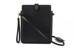 Fendi New Black Shoulder Flat Bag