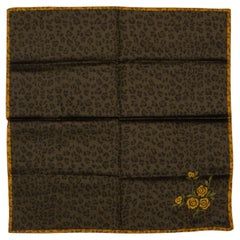 Fendi - Gavroche en coton à fleurs de guépard