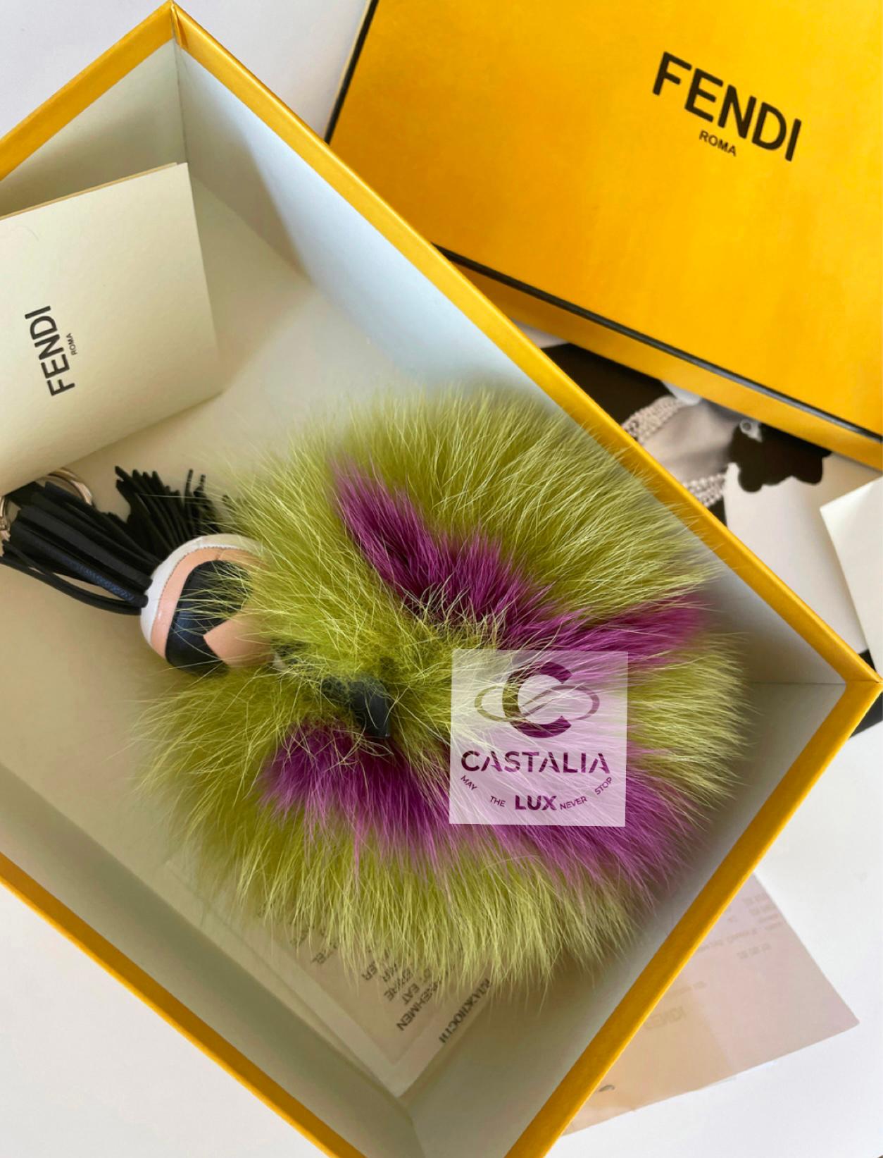 Women's or Men's Fendi New Karlito Bag Charm