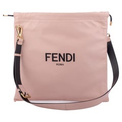 Fendi New Large Pink Cross Body Bag