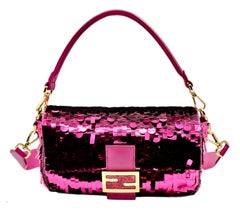 FENDI new pink sequins baguette 2024