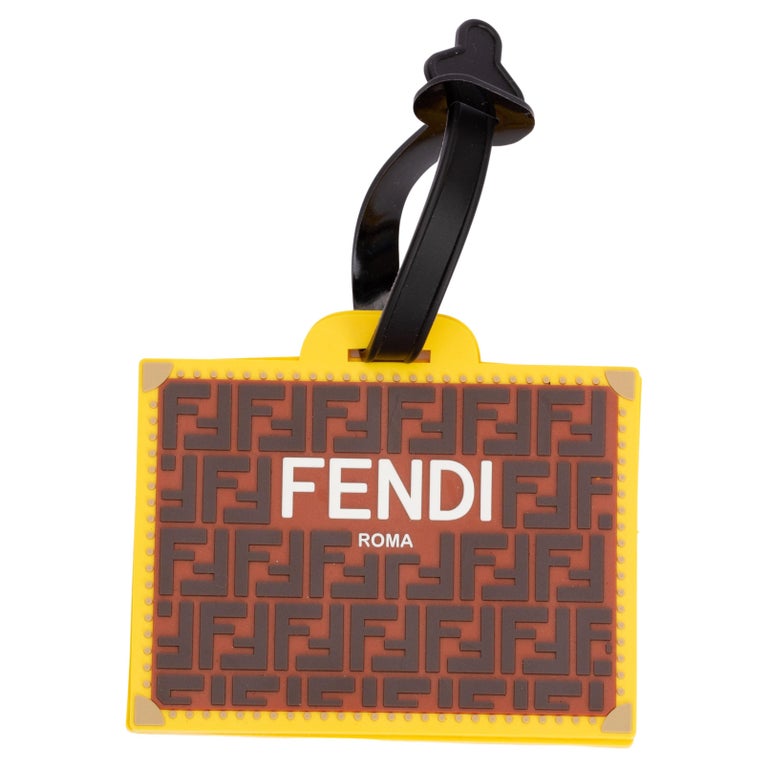Fendi New Silicon Luggage Tag For Sale at 1stDibs