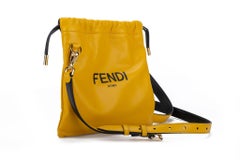 Fendi New Yellow Lambskin SM Crossbody